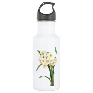 Narzisse (Narcissus tazetta) von Redouté Trinkflasche