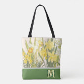 Narzisse, Narzissen und Jonquils Taschen-Tasche Tasche (Rückseite)