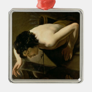 Narzisse Silbernes Ornament