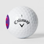 Narzisse, Tulpen und Rosen Golfball (Logo)