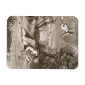 Narzisse Umwandlung in eine Blume, 1730 (engravi Magnet (Horizontal)