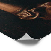 Narzisse von Caravaggio Poster (Ecke)