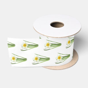 Narzissen-Blume Satinband