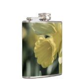 Narzissen-Blumen-Fotografie Flachmann (Rechts)