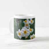 Narzissen-Blumen Kaffeetasse (Vorderseite Links)