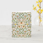 Narzissen-Blumenmuster-Mitteilungskarten Williams Karte (Gelbe Blume)