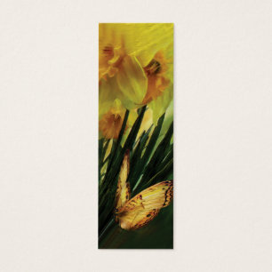 Narzissen - erste Blume des Frühlings-Lesezeichen
