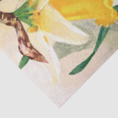 Narzissen gelb und weißes Seidenpapier 17x23 (Detail)