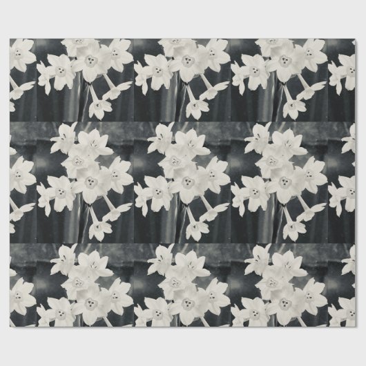 Narzissen Geschenkpapier (Flach)