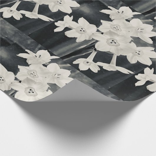 Narzissen Geschenkpapier (Ecke)