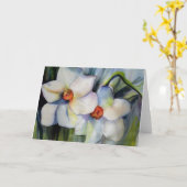 Narzissen-Gruß-Karte mit Umschlag Karte (Gelbe Blume)