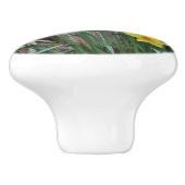 Narzissen-Keramik-Griff Keramikknauf (Seitenansicht)