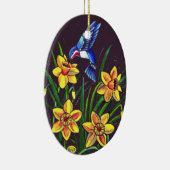 Narzissen Keramikornament (Rechts)