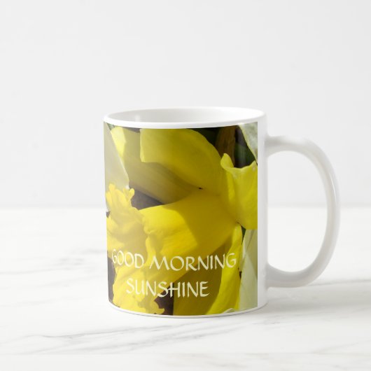 NARZISSEN Narzissen-Blumen Kaffeetasse (Rechts)