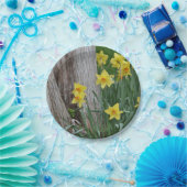 Narzissen-Pappteller Pappteller (Party)