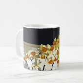 Narzissen, zum Sie oben zu wecken! Kaffeetasse (Vorderseite Links)