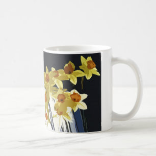 Narzissen, zum Sie oben zu wecken! Kaffeetasse