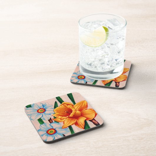 NarzissenBlume Untersetzer (Rechte Seite)