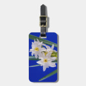 Narzissenfrühling Gepäckanhänger (Vorderseite vertikal)