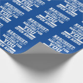 Narzisstin Geschenkpapier (Ecke)