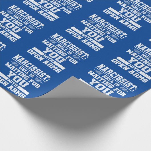 Narzisstin Geschenkpapier (Ecke)