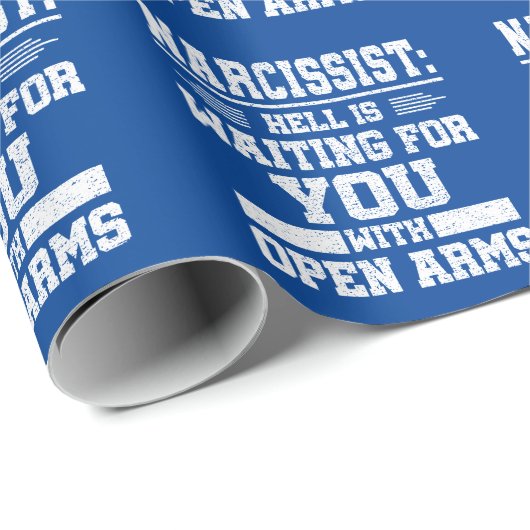 Narzisstin Geschenkpapier (Rolleneckpunkt)