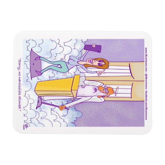 Narzisstin Magnet (Horizontal)