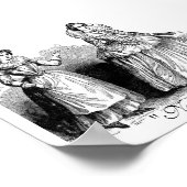 Narzisstin Poster (Ecke)