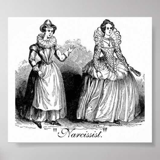 Narzisstin Poster (Vorne)