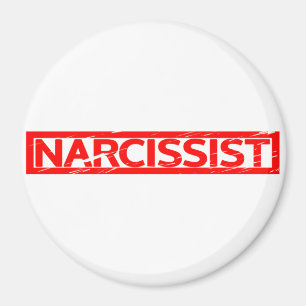 Narzisstische Briefmarke Magnet