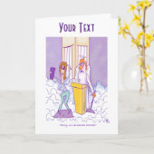 Narzisstische Faltkarte Karte (Gelbe Blume)