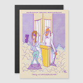 Narzisstische Magnetkarte (Vorne/Hinten)