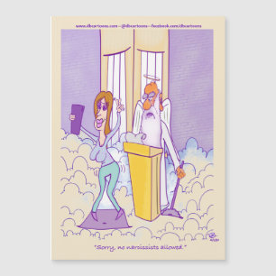 Narzisstische Magnetkarte