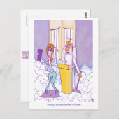 Narzisstist Postkarte (Vorne/Hinten)