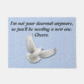 Narzisstist und verlässt individuell anpassbare Do Fußmatte (Vorderseite)