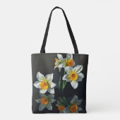 Narzissus Blumen Tasche (Rückseite)
