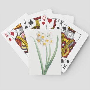 Narzissus, Pierre-Joseph Redouté, 1805 Spielkarten