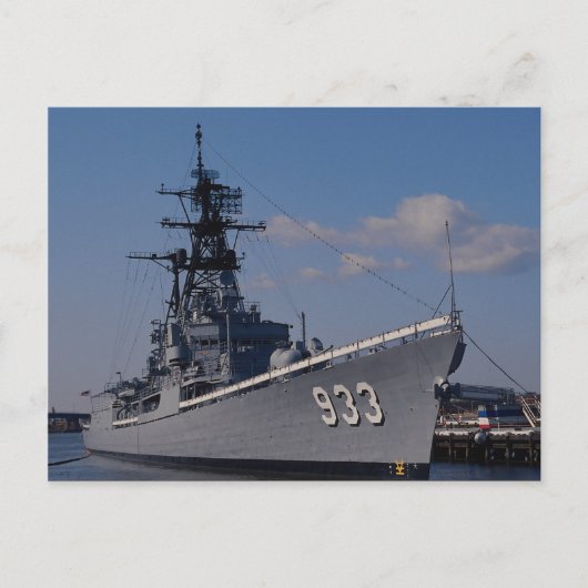 NAS "Anacostia", "USS Barry", Gedenkschiff, Washin Postkarte (Vorderseite)