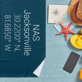 NAS Jacksonville Latitude Longitude Strandtuch