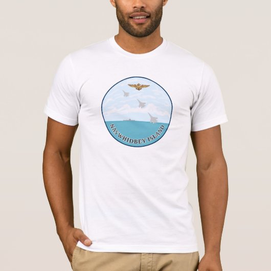 NAS Whidbey Island Logo-Shirt T-Shirt (Vorderseite)