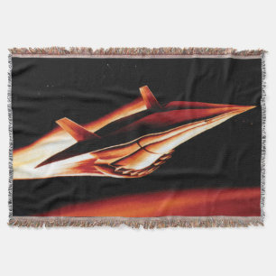 NASA Aero Space Plane Shuttle 60er Jahre Künstler Decke