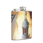 NASA Apollo 11 Moon Landing Rocket Launch Flachmann (Rechts)