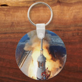 NASA Apollo 11 Moon Landing Rocket Launch Schlüsselanhänger (Vorderseite)