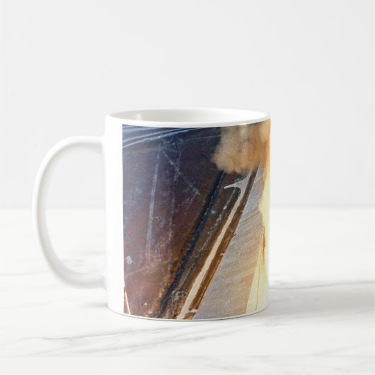 NASA Apollo 11 Moon Landing Rocket Launch Tasse (Links)