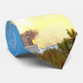 NASA Apollo 16 Saturn V Raketenstart Krawatte (Gerollt)