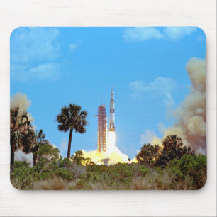NASA Apollo 16 Saturn V Raketenstart Mousepad