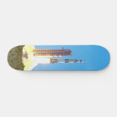 NASA Apollo 16 Saturn V Raketenstart Skateboard (Horizontal)