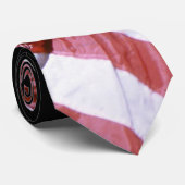 NASA Apollo 17 Astronaut Flag Earth Moon Foto Krawatte (Gerollt)