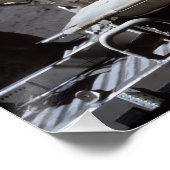 NASA Apollo 17 lunar landing mission, 1972 Poster (Ecke)