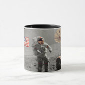 NASA Apollo 17 lunar landing mission, 1972 Tasse (Zentrum)
